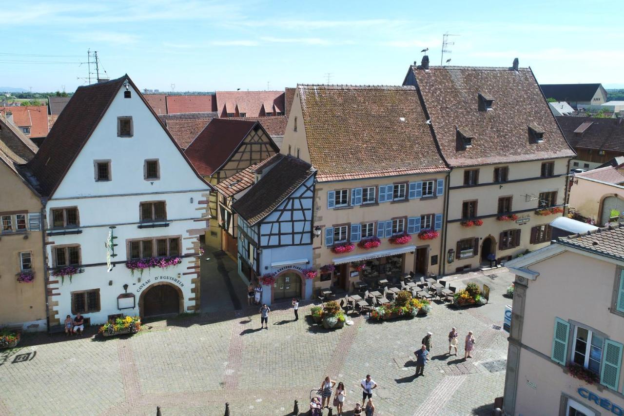 Gites Au Chateau Fleuri Eguisheim Habitación foto