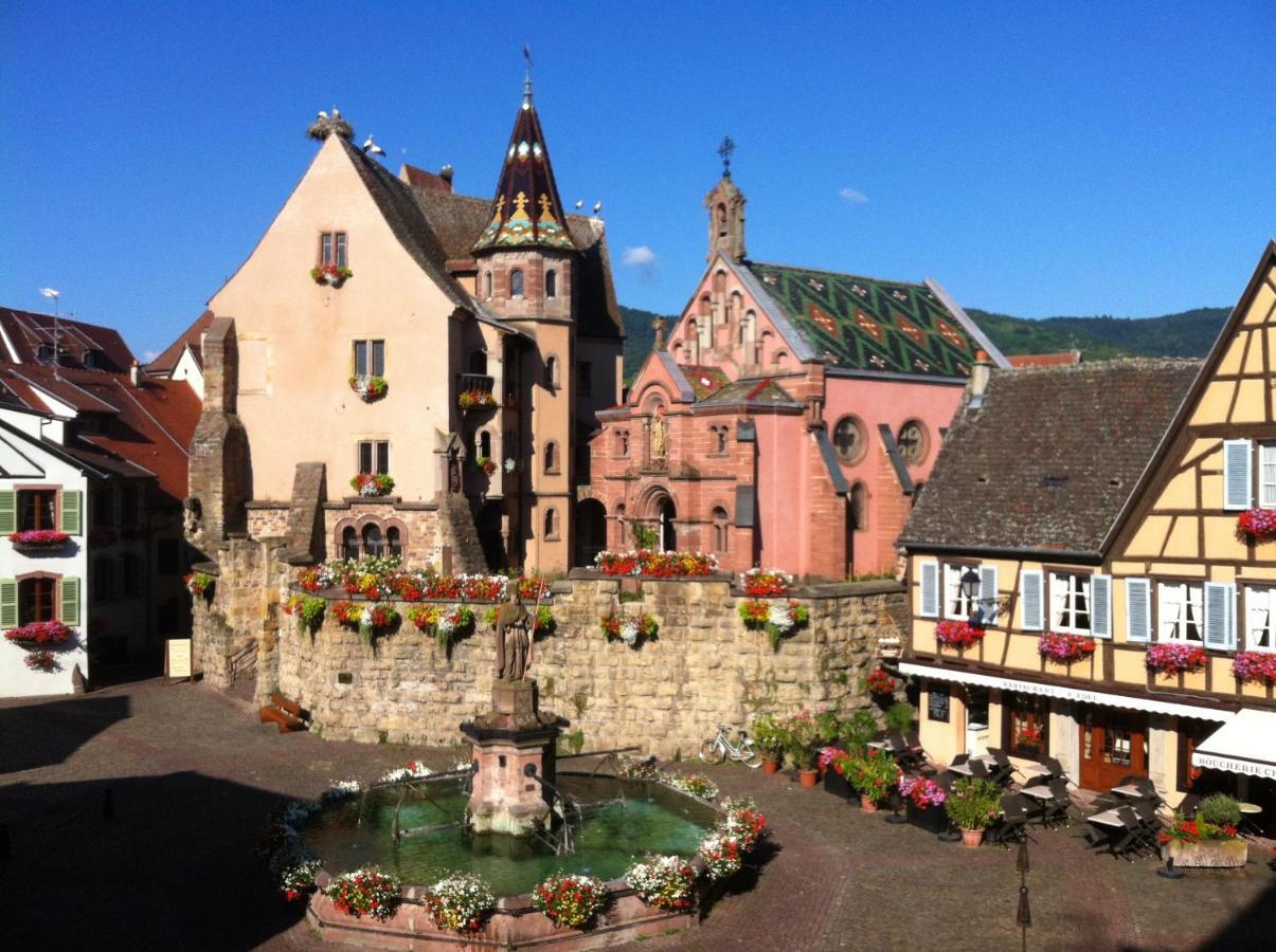 Gites Au Chateau Fleuri Eguisheim Habitación foto
